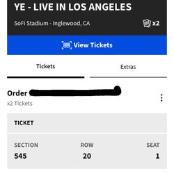 Kanye Tickets