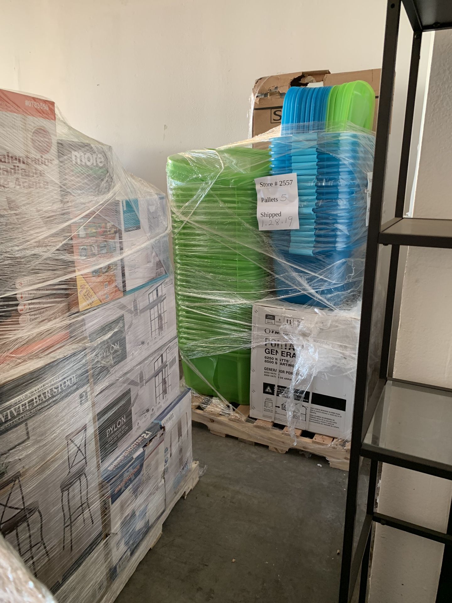 Warehouse Liquidation Home Depot Truckload. 23 pallets. New, Customer