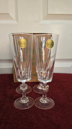 Brand New Princess House Crystal Parfait Glasses $53.00