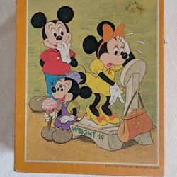 Vintage Walt Disney Mickey & Minnie 99-Piece Jigsaw Puzzle - Complete - Pickup in 91706