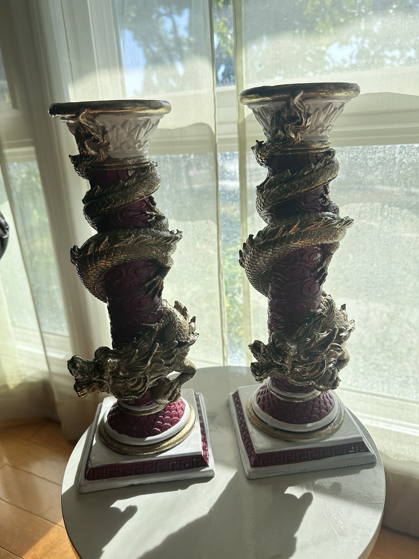 Dragon Candle Holders
