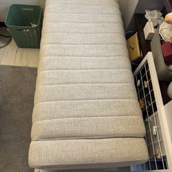 Mini Couch/storage Ottoman