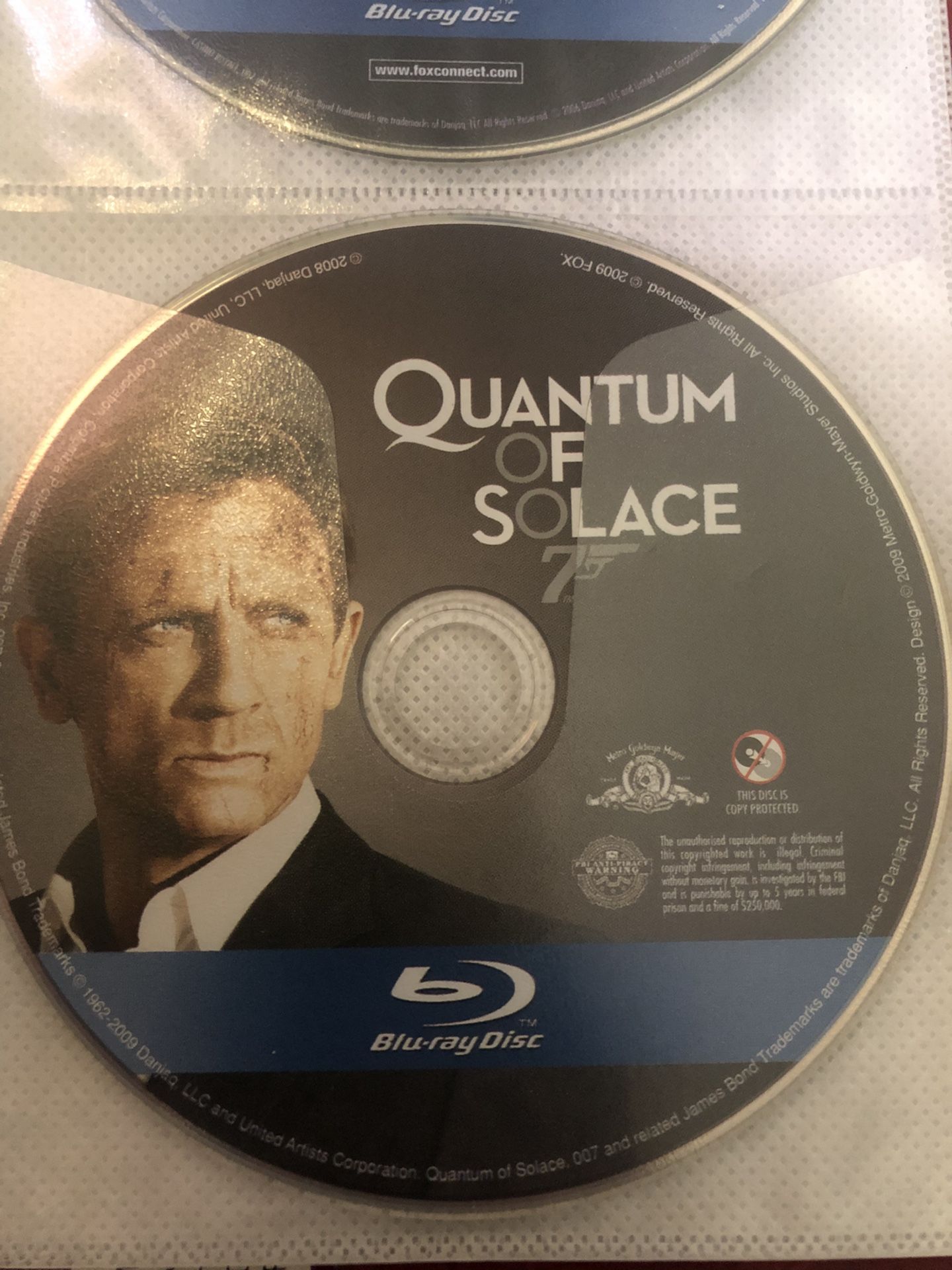 James Bond Quantum Of Solace Blu-ray
