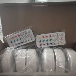 Puck Lights with Remote (6-Pack)