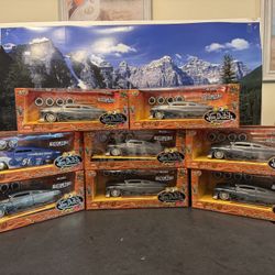 1951 Mercury Jada Toys Von Dutch Garage 1:24 Scale Custom Car. New Unopened. Includes Extra Wheels! $35.00 each.