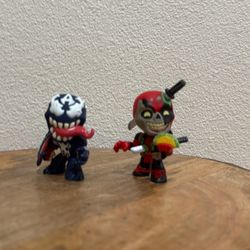 Zombie marvel bobble heads