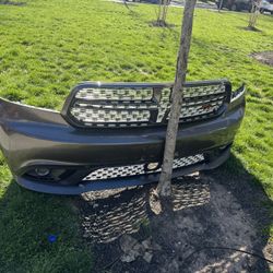 2014-2020 DODGE DURANGO R/T OEM FRONT COMPLETE GRILL GRILLE FOGTLIGHT BUMPER