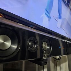 Samsung Sound Bar And Subwoofer
