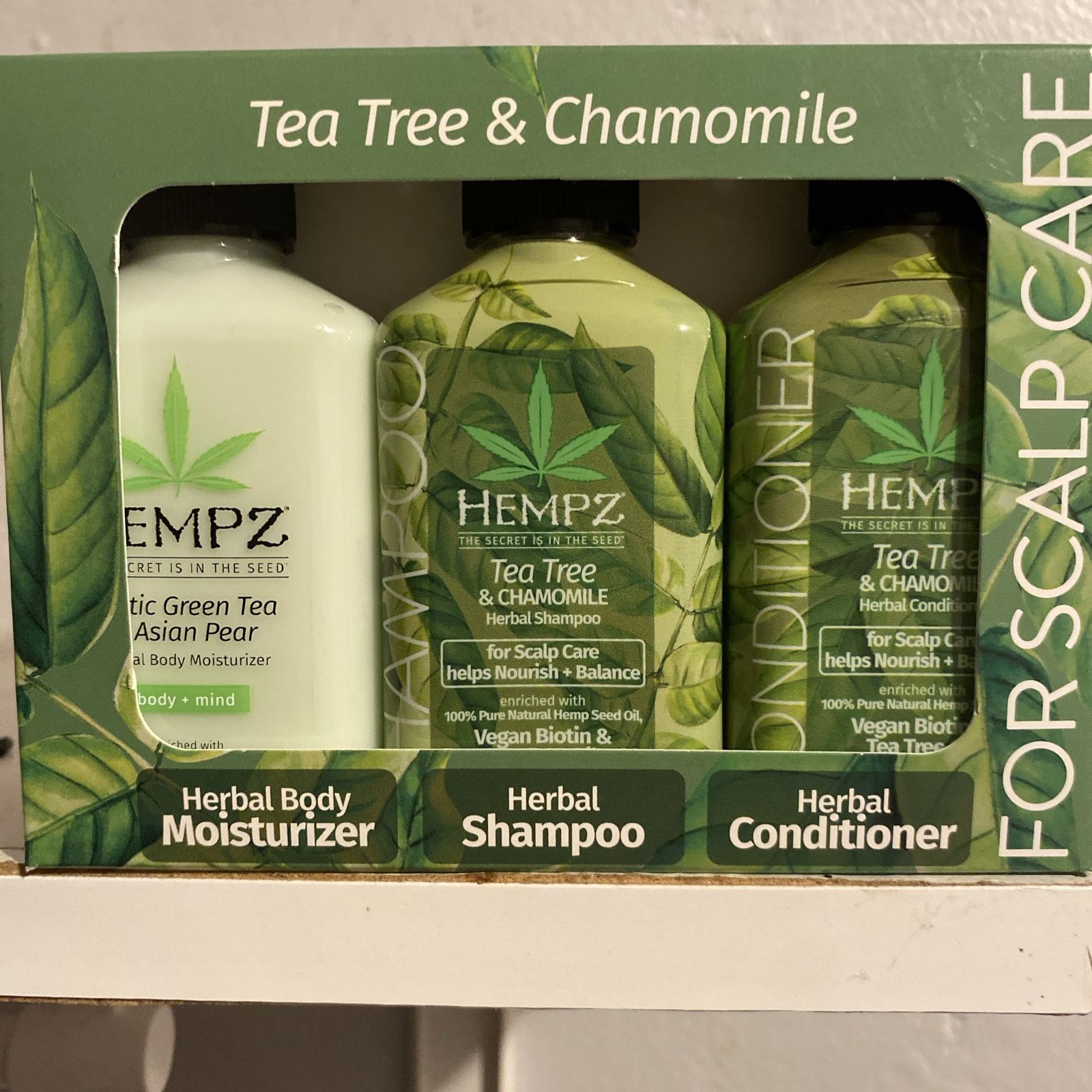 Hempz Tea Tre And Chamomile Trio Pack 