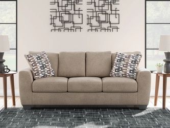 Pull Out Sleeper Sofa - Suede