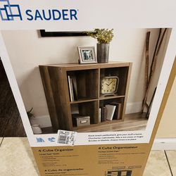 Sauder 4 Cube Organizer / Book Shelf
