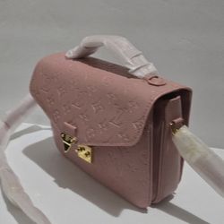 hand bag pink 