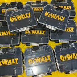 5 Dewalt Bit Boxes