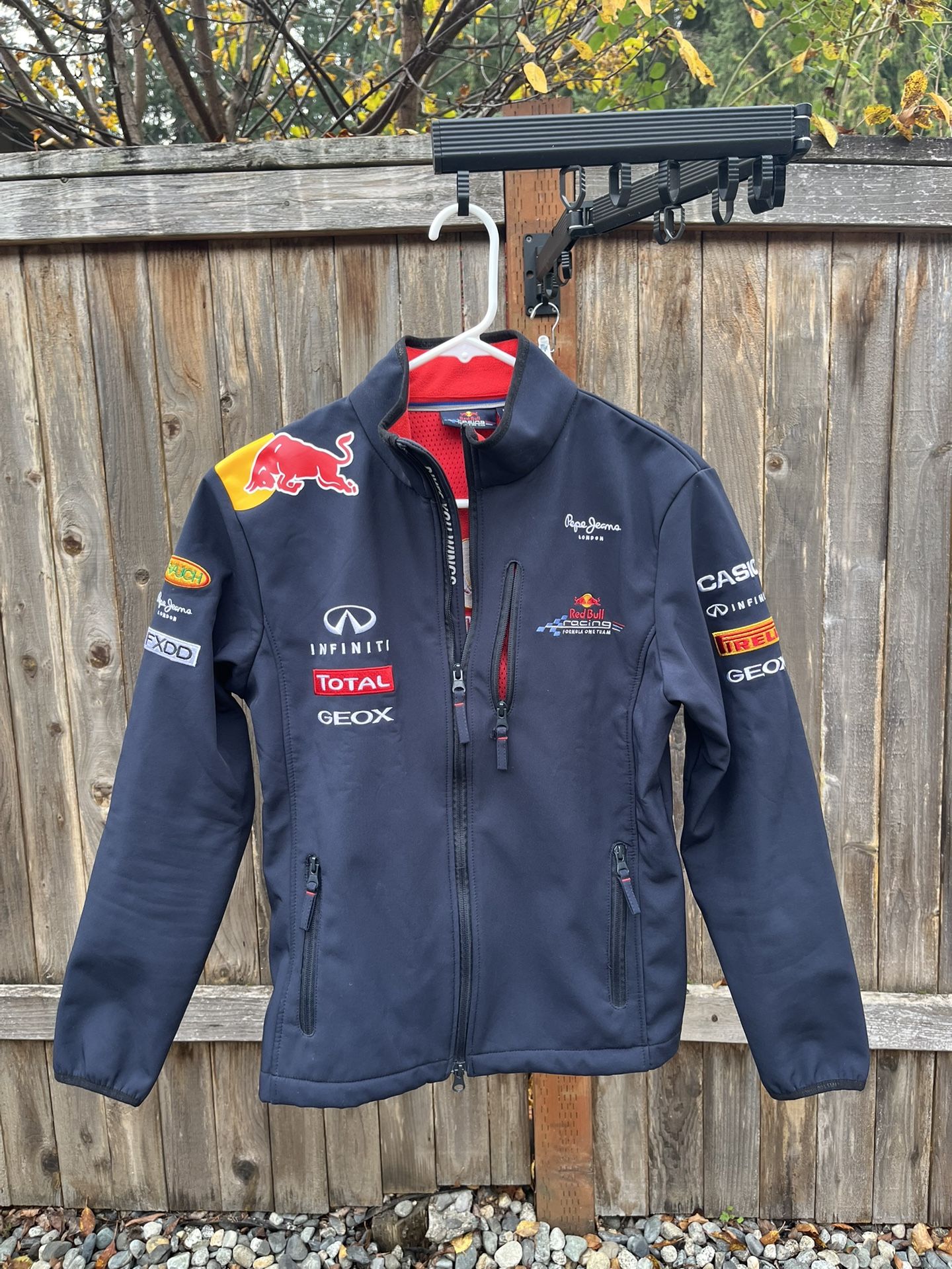 Red Bull Pepe Jeans Racing Official Teamline Softshell Jacket - NWOT