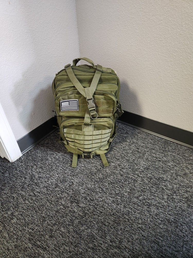 Backpack Molle Tactical Backpack Rucksack Camping Hiking Travel Bag