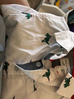 Bby boy Christmas dress shirt
