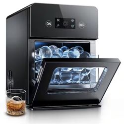 New Sphere Ice Maker  Máquina de Hielo en Esfera, 10 Piezas/hora, 150 Pzas/día,