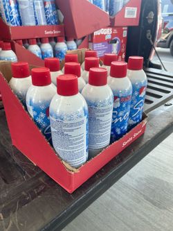 12- 9oz cans of Santa Snow Spray