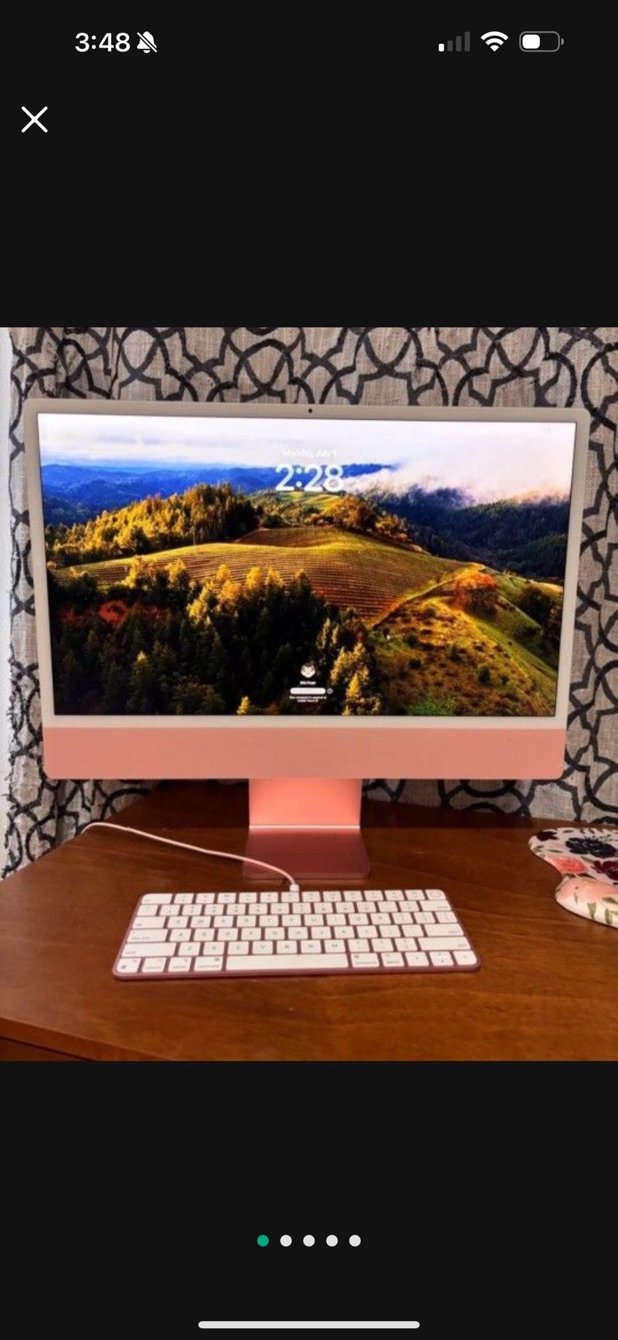 iMac 2021 24 Inch Desktop PINK