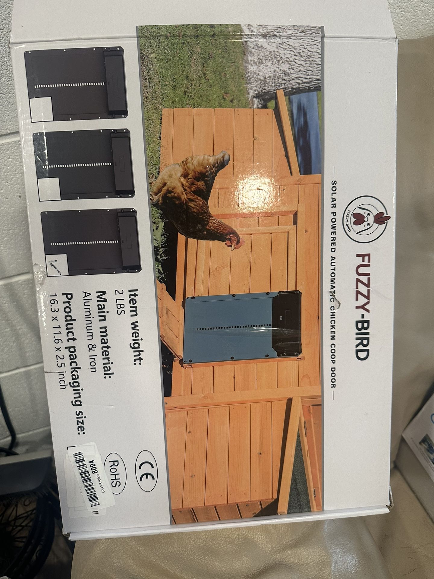 Solar Powered Coop Door- New