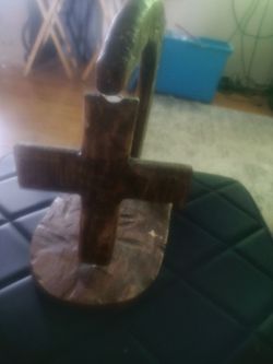 Floating crosses and hearts
