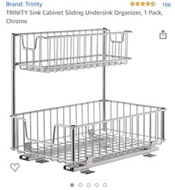 Under sink organizer - never used.
