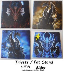 Ice Dragon - HotPot Trivet