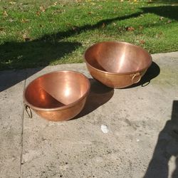 Williams And Sonoma Copper Bowls