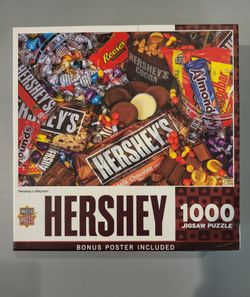 🍫🧩 Hershey’s Mayhem 1000-Piece Jigsaw Puzzle – COMPLETE