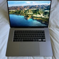 Macbook pro 16in 2019 Space Gray