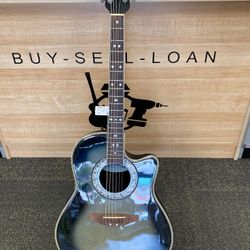 Ovation CC 157 Celebrity 1992 Green Burst Acoustic Electric Guitar