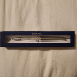 Swarovski Crystalline Ballpoint Pen Silver-Tone