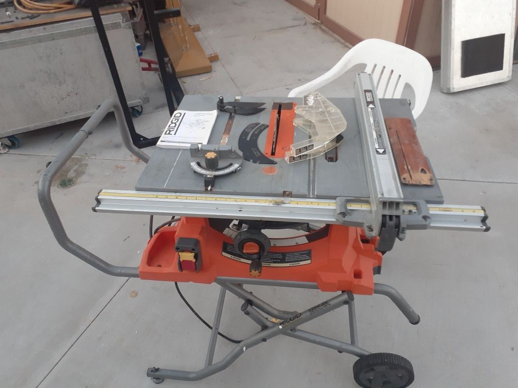 Ridgid table saw r4513 for Sale in Las Vegas, NV - OfferUp