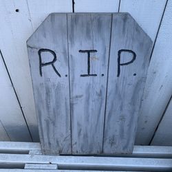 Sturdy Wood   R I P  Yard Sign