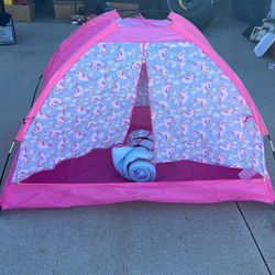 Tent With Sleeping Bag