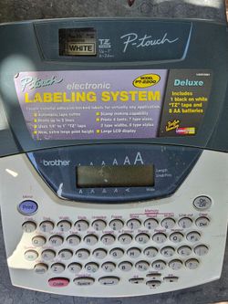 P touch labeling system pt-220