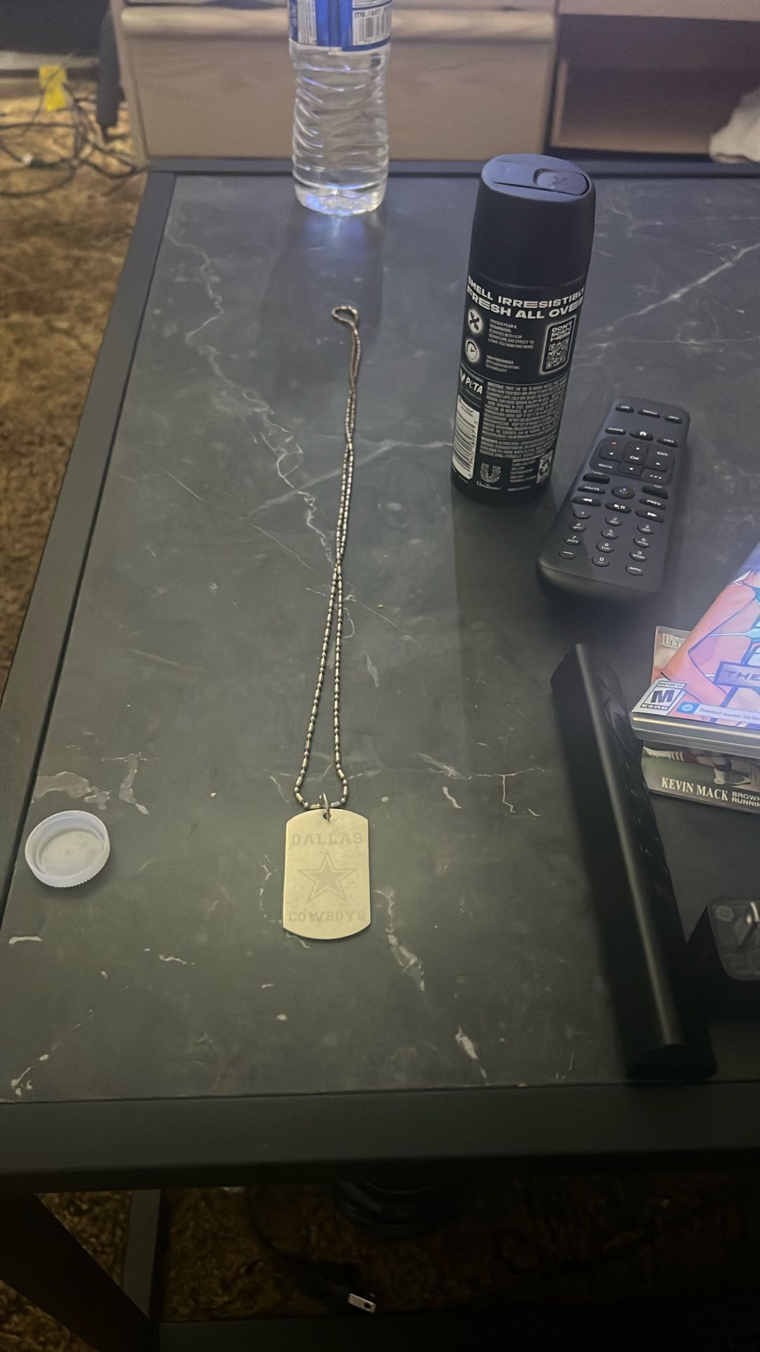 Dallas Cowboys Dog tag necklace