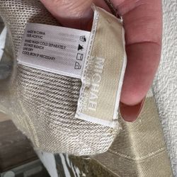 Michael Kors logo golden scarf 
