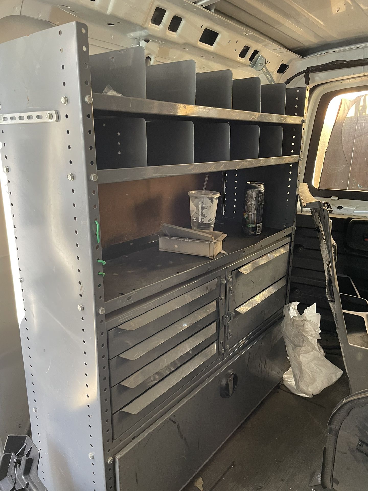 Van Shelving  Cage And Roof Rack 