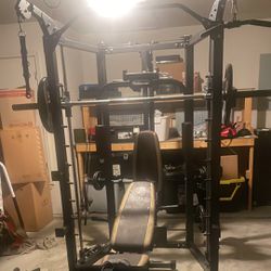 Work Out Bench And Set 