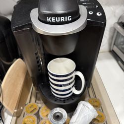 Keurig Coffee Maker + Organic Summit Roast Pods