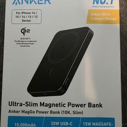 Anker magnetic power bank  10K