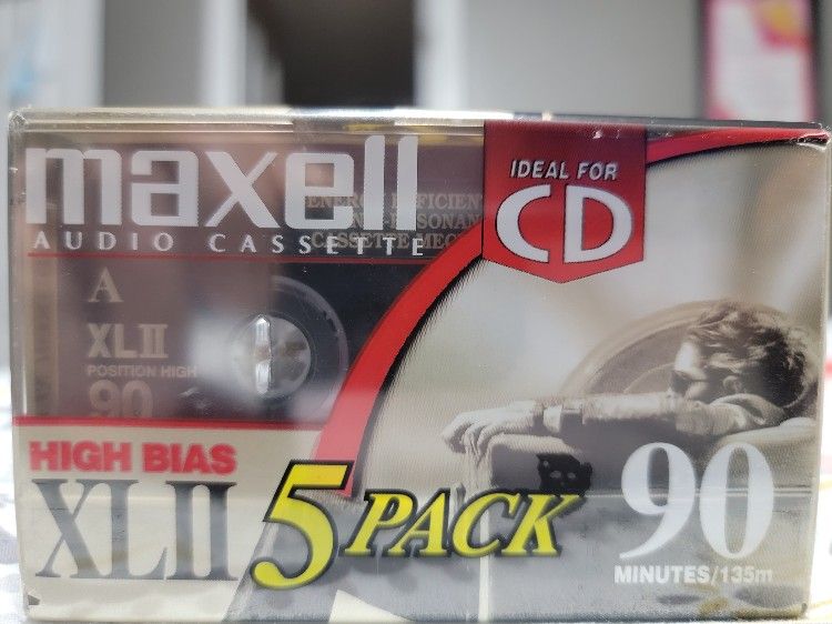 Maxwell HIGH BIAS XLII 5 PACK