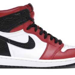 Nike Air Jordan 1 Satin Snake 6 Women / 4.5 Men