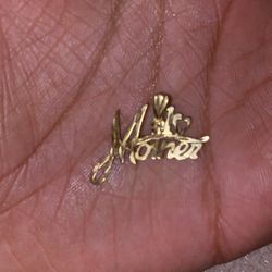 14k Gold charm