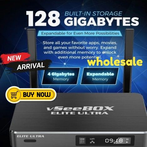 New Smart Tv BoX VSEEBOX ELITE ULTRA  Superbox S6 ULTRA  wholesale reseller ‼ Super box