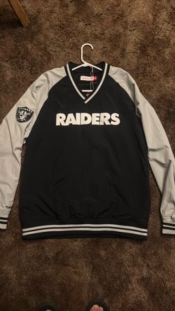 Las Vegas Raiders Black Nylon Pullover