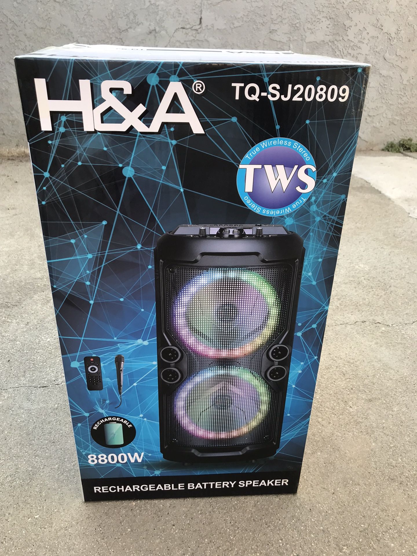 bluetooth speaker and electric battery $5-50