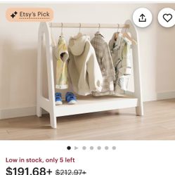 Toddler/kids Clothes Hanger/ Wardrobe : Handmade 