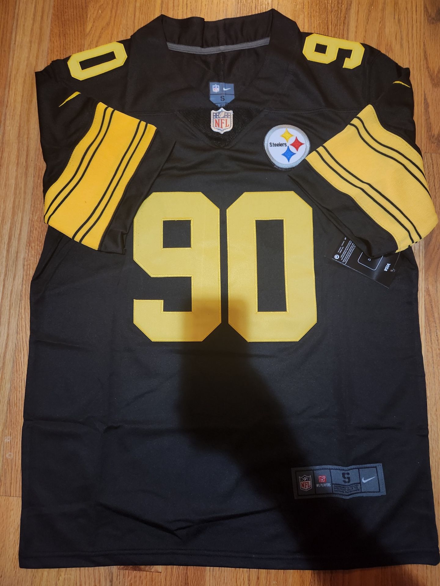 2025NFL Pittsburgh Steelers 90# TJ Watt Rugby Clothes Man